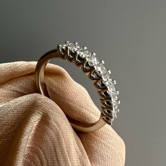 Zales 1/2 ct tw diamond ring in 14k gold. - Picture 6 of 9